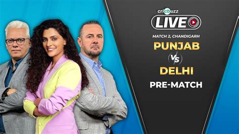 Cricbuzz Live: Match 2, Chennai v Delhi, Pre.